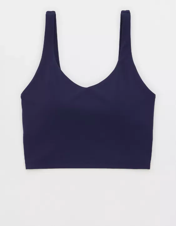 OFFLINE By Aerie Real Me Low Key Longline Sports Bra
