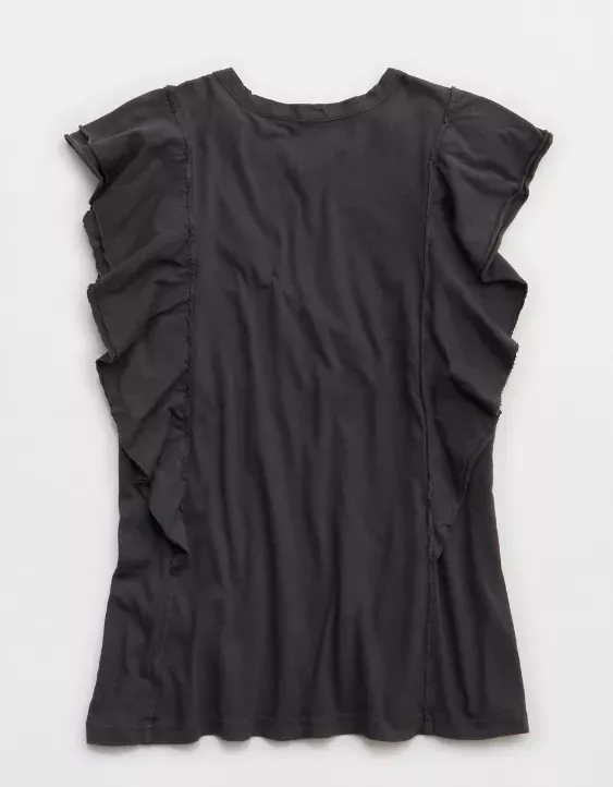 Aerie Flutter Sleeve T-Shirt