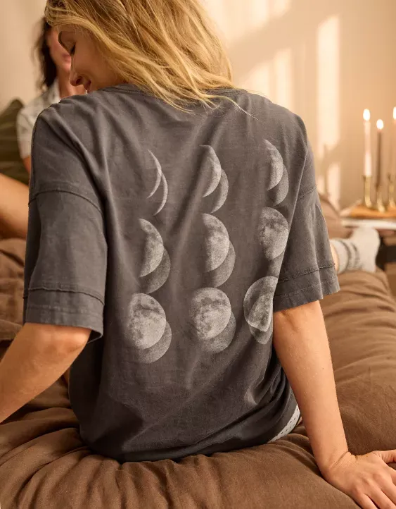 Aerie Oversized Crew Boyfriend T-Shirt