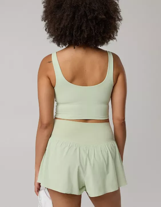 OFFLINE By Aerie Real Me Low Key Longline Sports Bra