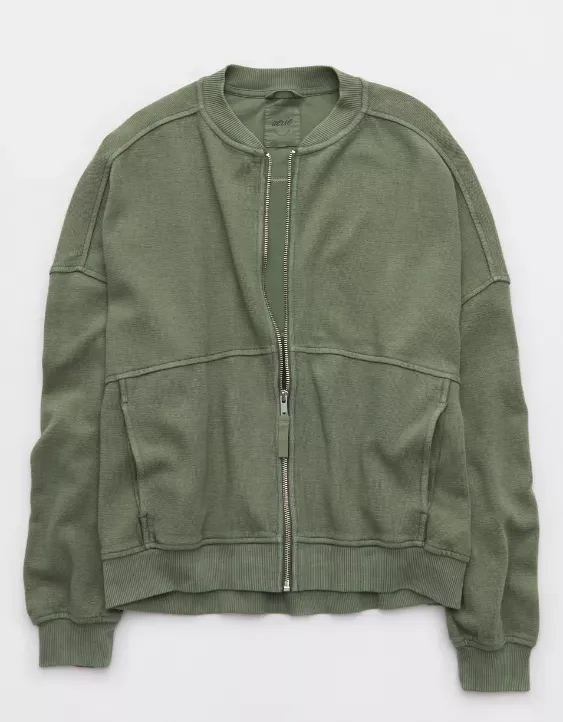 Aerie Full Zip Sweatshirt