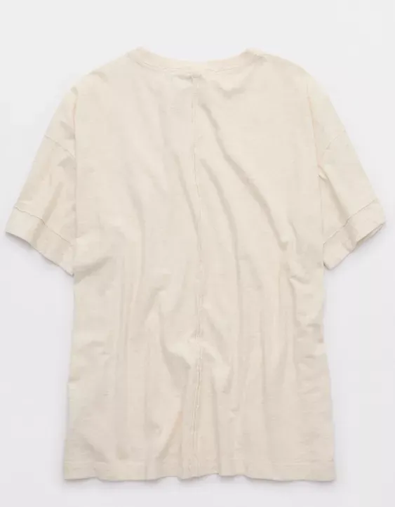 Aerie Oversized Crew Boyfriend T-Shirt