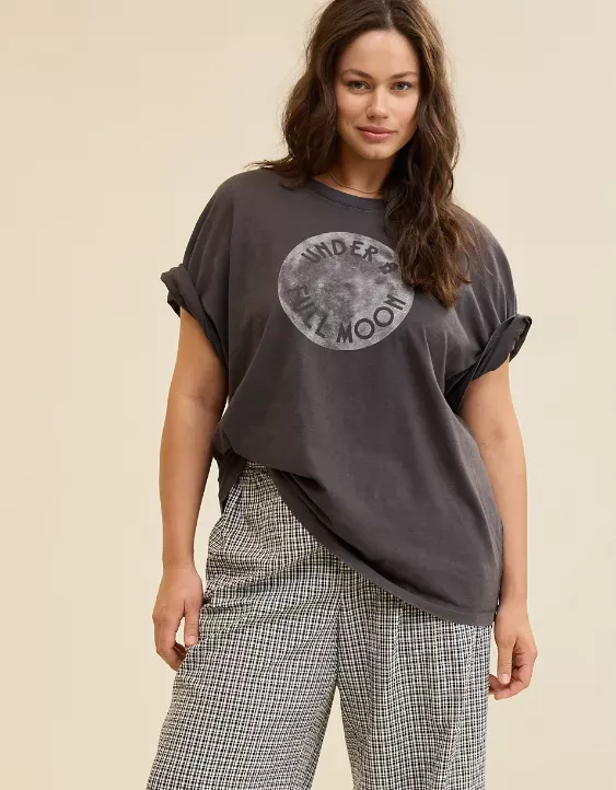 Aerie Oversized Crew Boyfriend T-Shirt