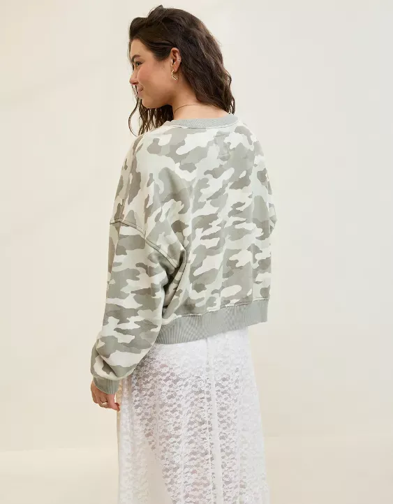 Aerie Take It Easy Crew Sweatshirt
