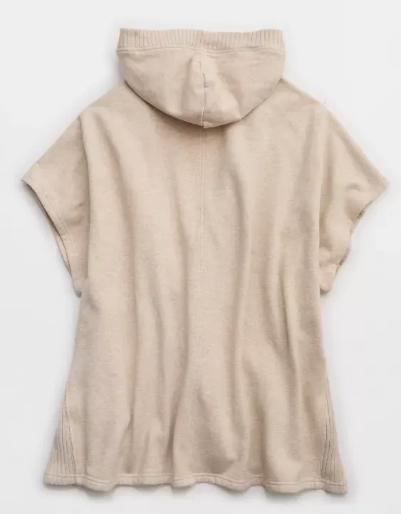 Aerie Hooded Fleece Cape