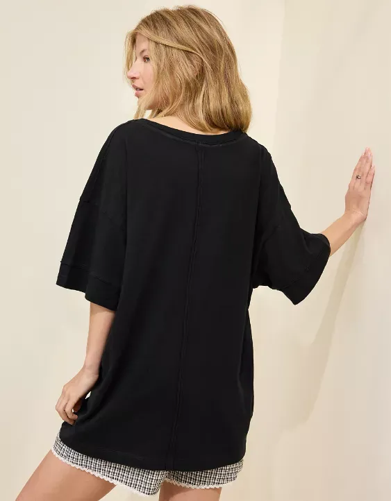 Aerie Voop Oversized Boyfriend T-Shirt