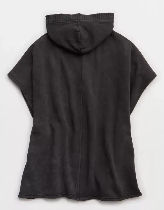 Aerie Hooded Fleece Cape