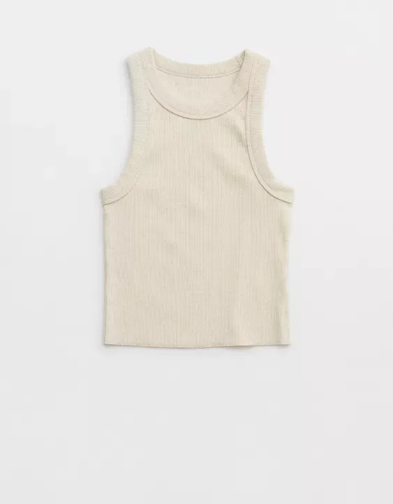 Aerie Free Spirit Ribbed Tank Top