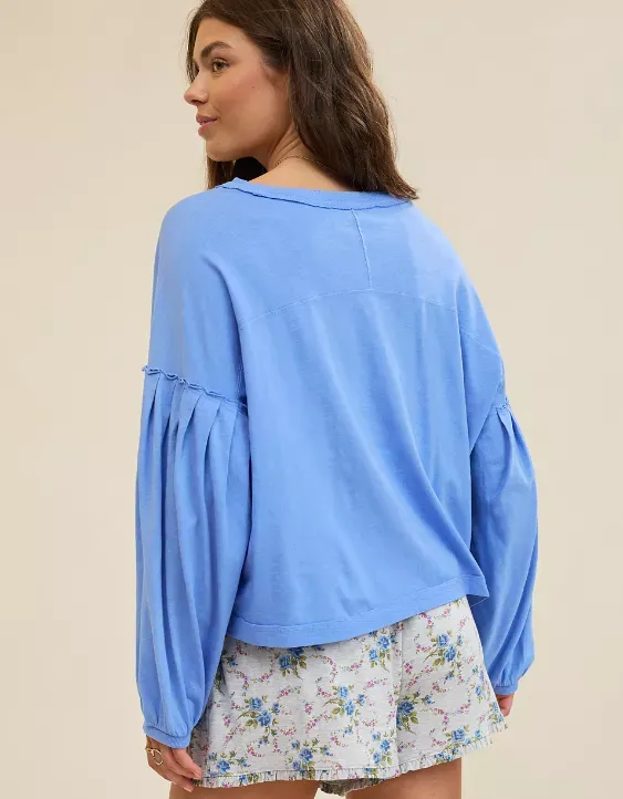 Aerie Slouchy Balloon Sleeve T-Shirt