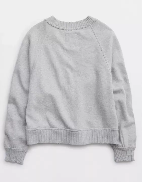 Aerie Fleece Cardigan