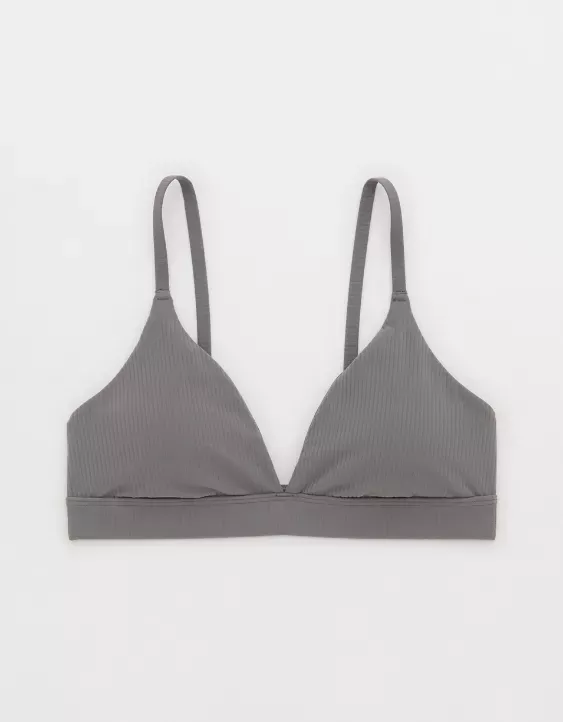 OFFLINE By Aerie Real Me XTRA Rib Triangle Sports Bra