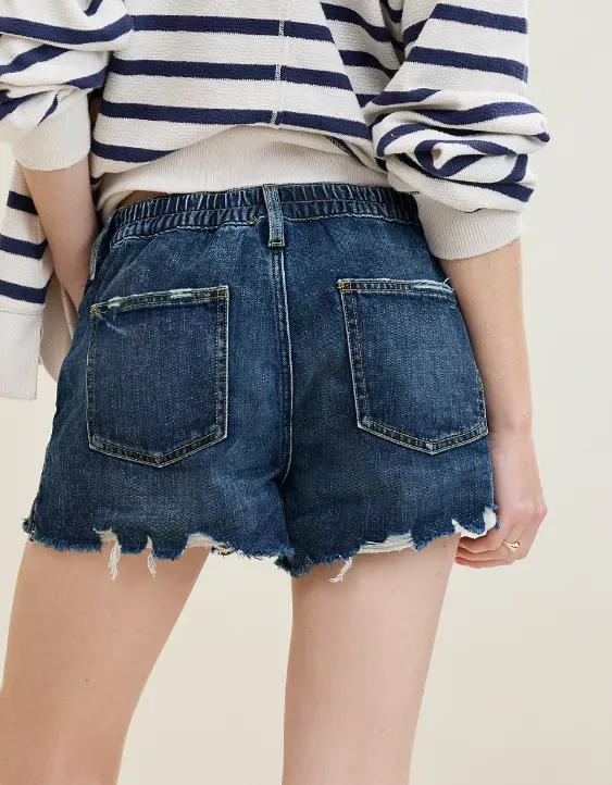 Aerie Daydream Distressed Denim Short