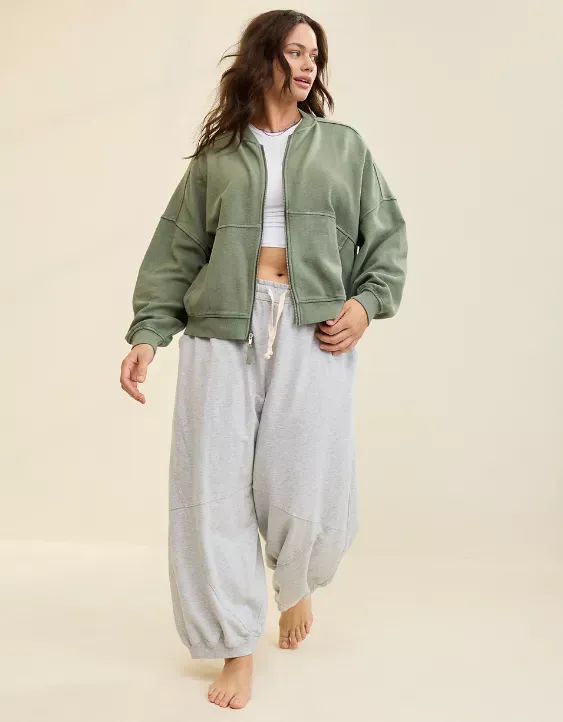 Aerie Full Zip Sweatshirt