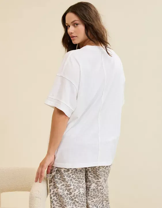 Aerie Oversized Crew Boyfriend T-Shirt