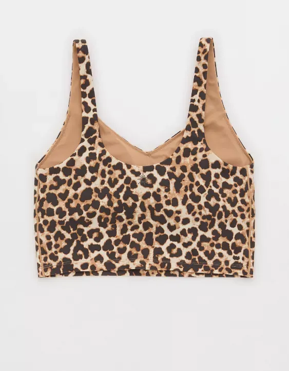 OFFLINE By Aerie Real Me Low Key Longline Sports Bra