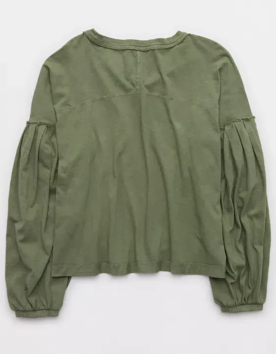 Aerie Slouchy Balloon Sleeve T-Shirt