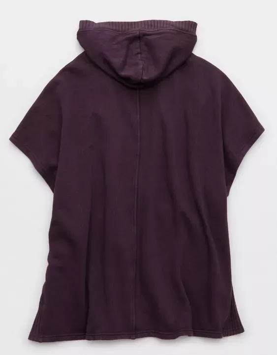 Aerie Hooded Fleece Cape