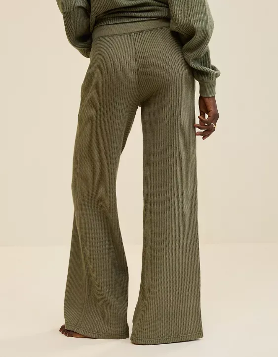 Aerie Waffle Trouser