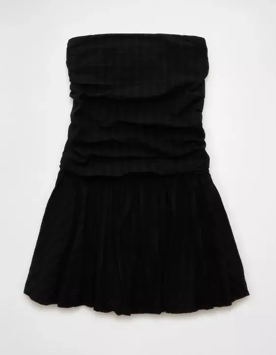 AE Strapless Drop Waist Bubble Dress