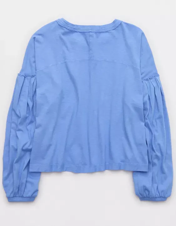 Aerie Slouchy Balloon Sleeve T-Shirt