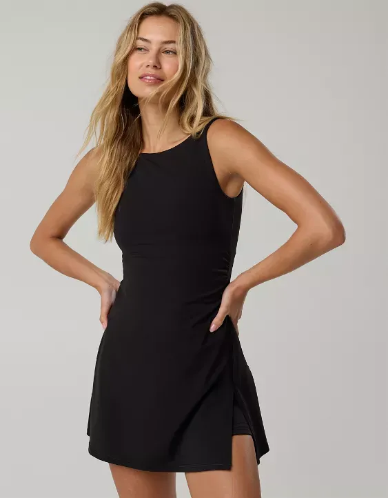 OFFLINE By Aerie Real Me Xtra High Neck Dress
