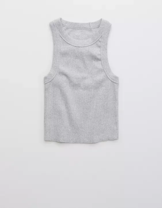 Aerie Free Spirit Ribbed Tank Top