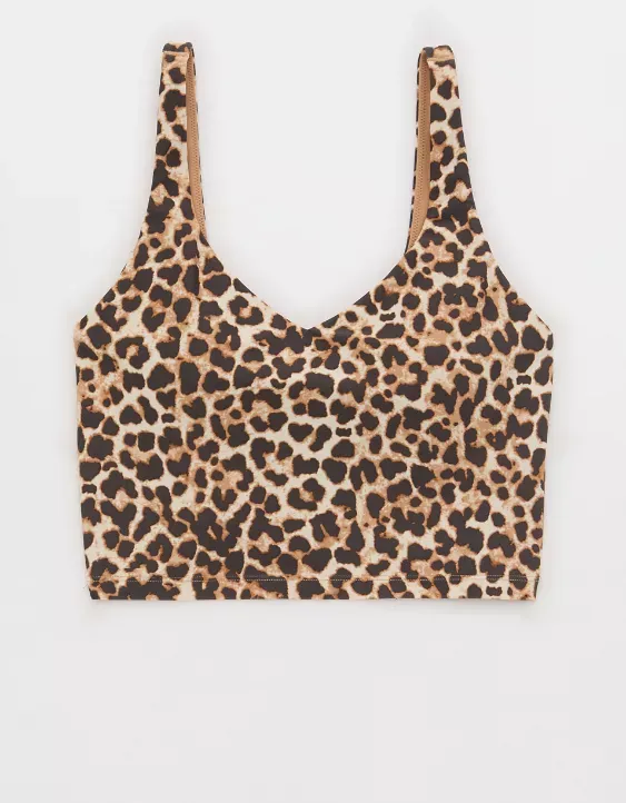 OFFLINE By Aerie Real Me Low Key Longline Sports Bra