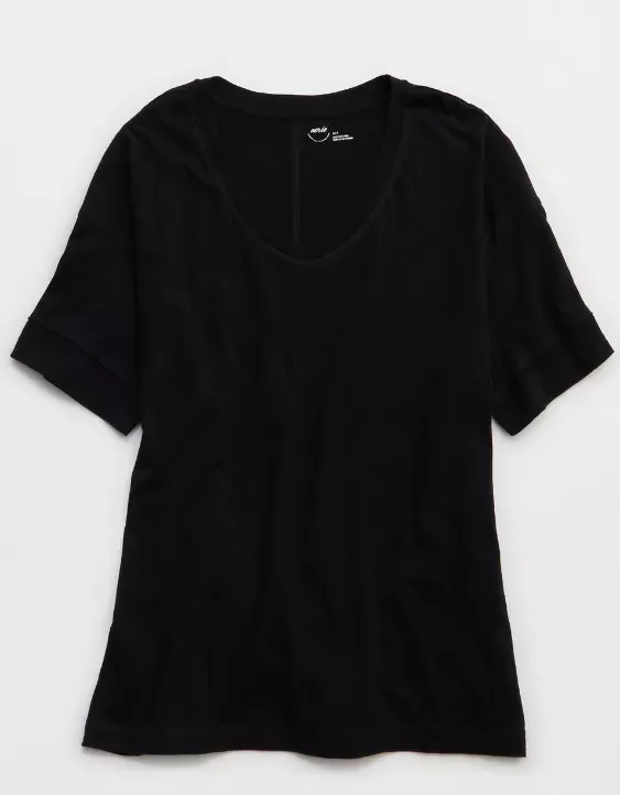 Aerie Voop Oversized Boyfriend T-Shirt
