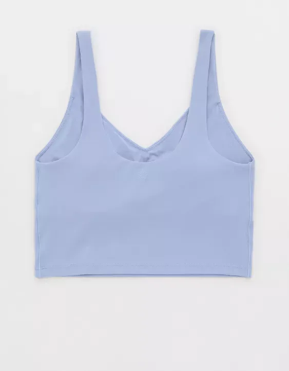 OFFLINE By Aerie Real Me Low Key Longline Sports Bra