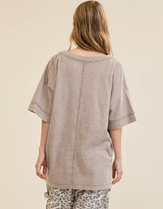 Aerie Voop Oversized Boyfriend T-Shirt