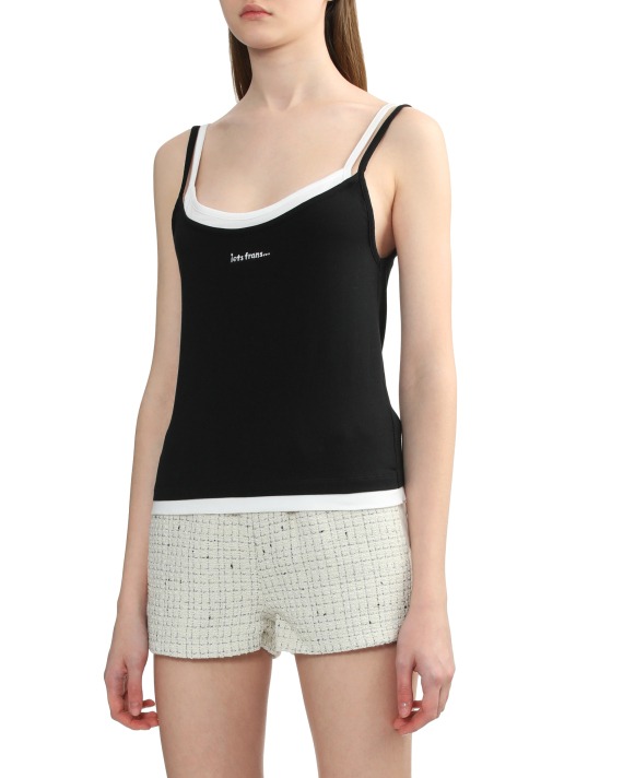 IETS FRANS Double layer camisole