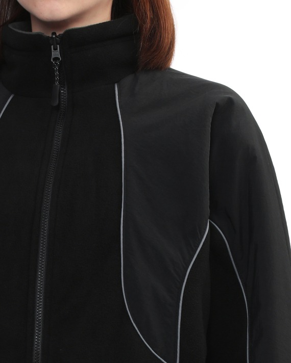 IETS FRANS Reversible zip-up jacket