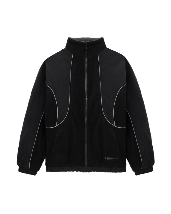 IETS FRANS Reversible zip-up jacket