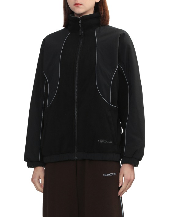 IETS FRANS Reversible zip-up jacket