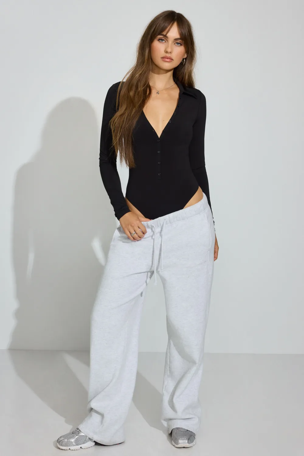 Polo Deep Plunge Bodysuit