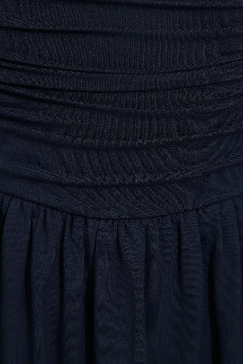 Flirty Hem Tube Romper Dress