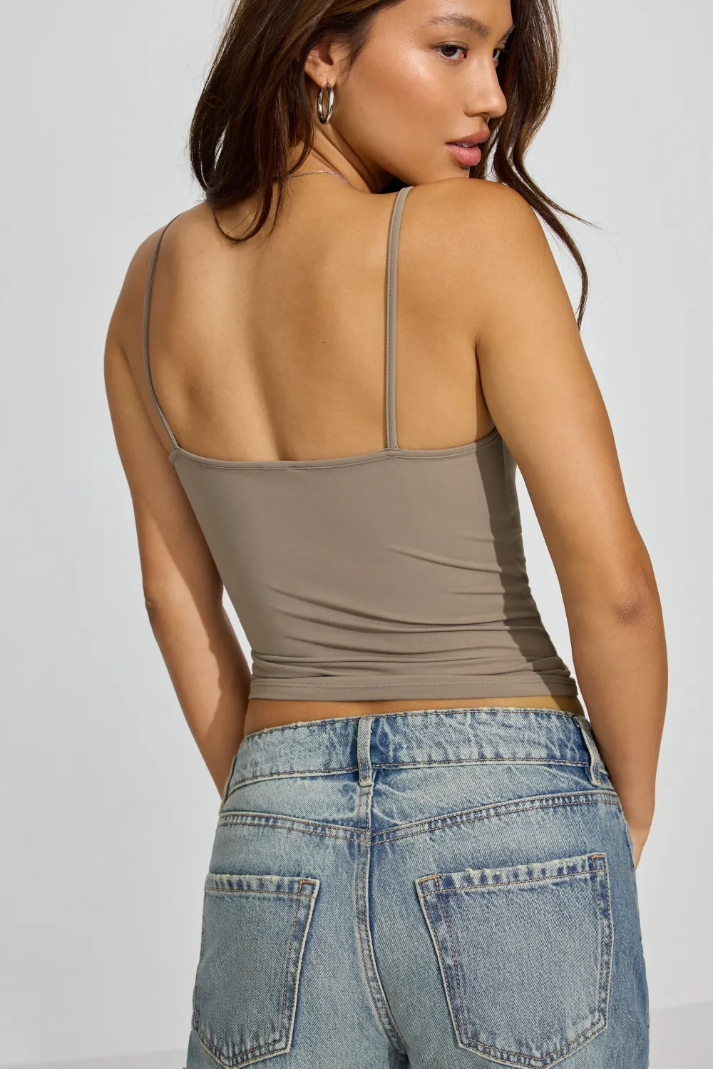 Sleek Scoop Cami Top