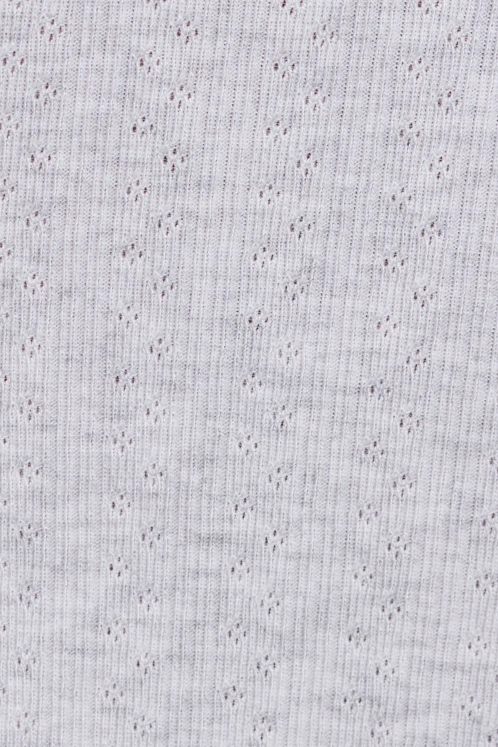 Pointelle Lettuce Edge Cami Top