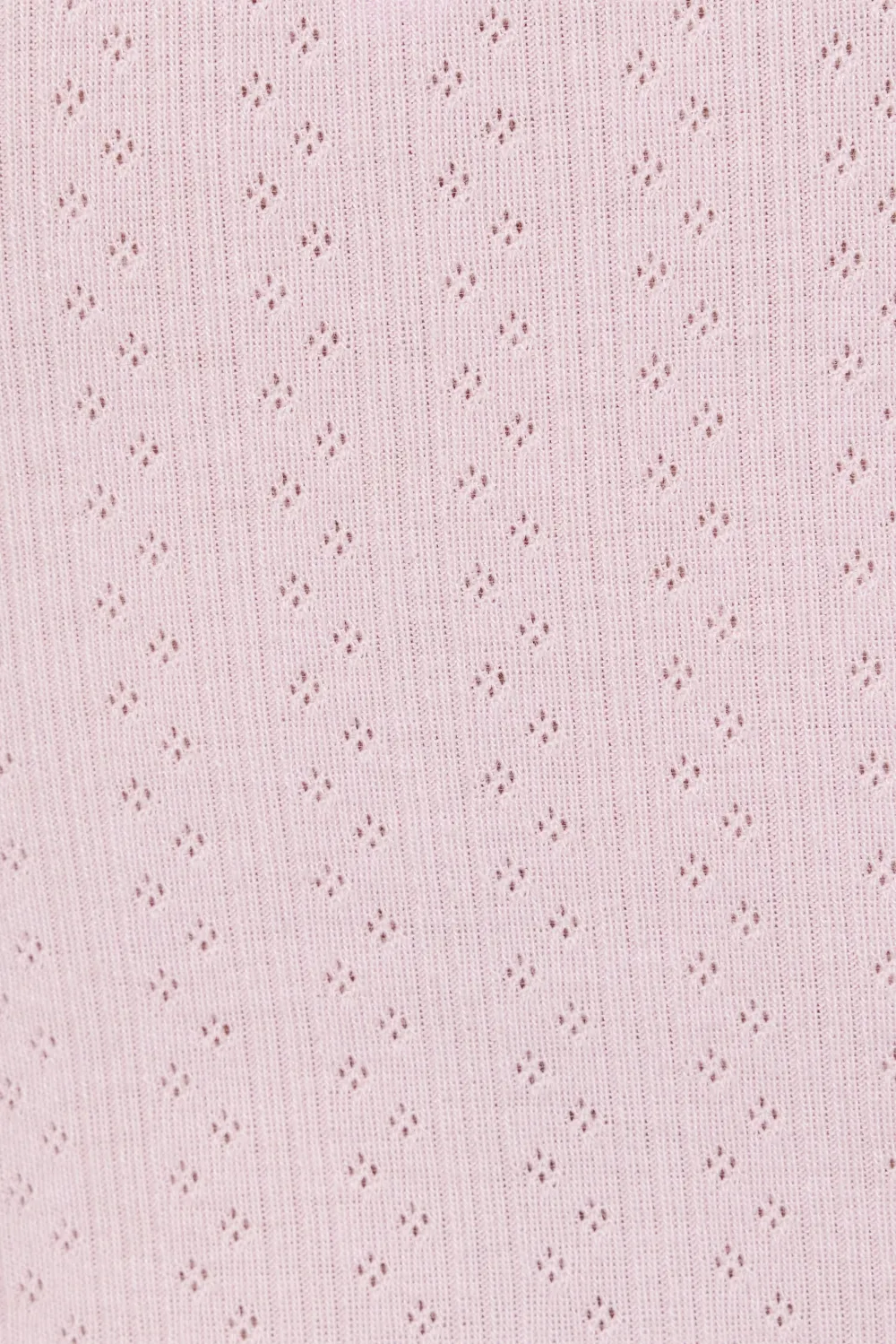 Pointelle Lettuce Edge Cami Top