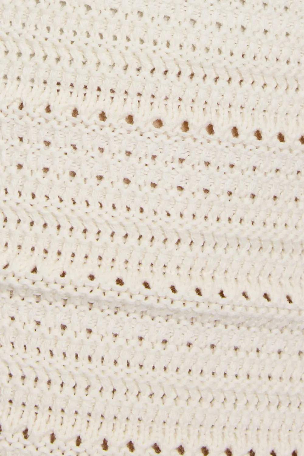 Plunge Neckline Crochet Halter Top