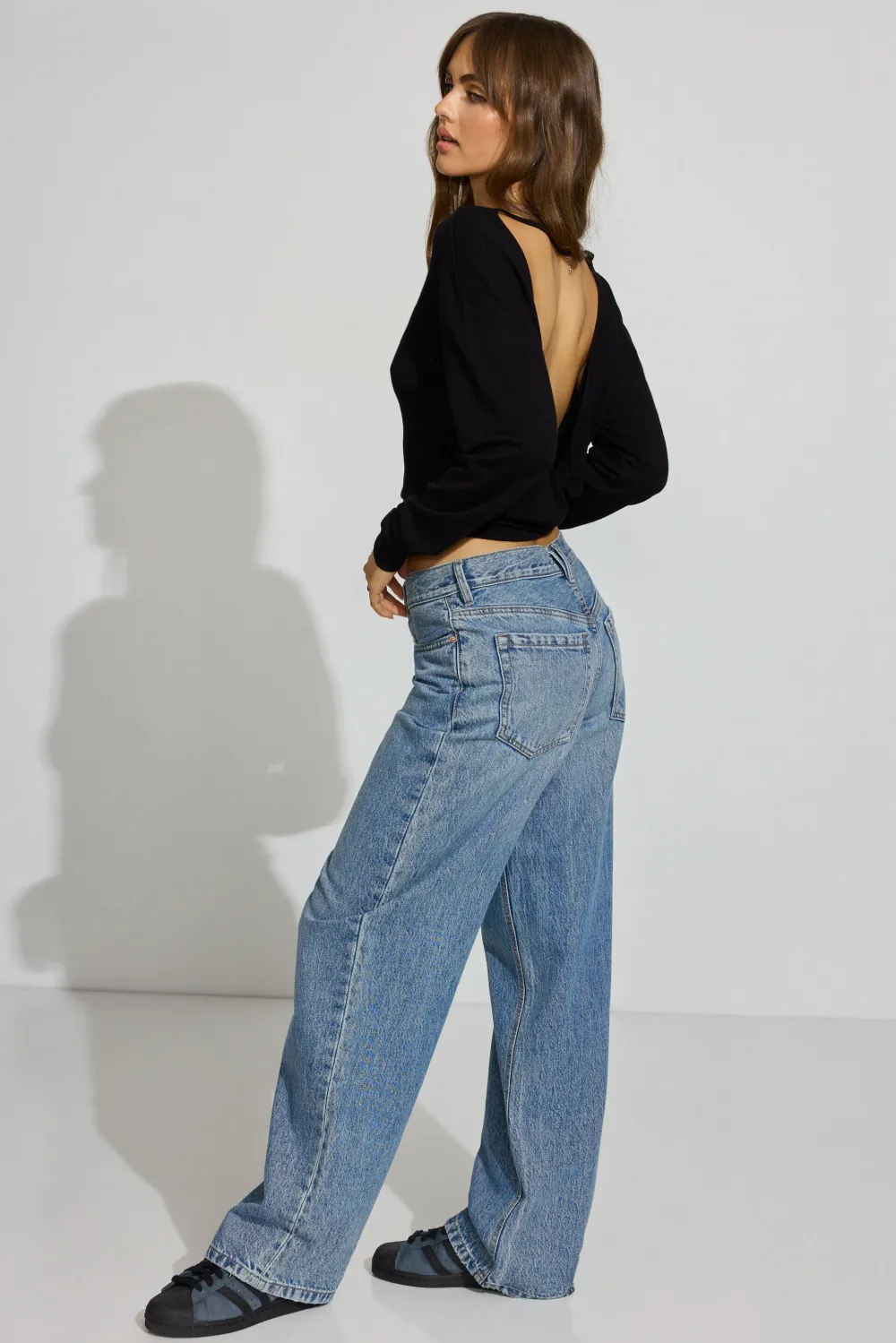 Open Cross Back Sweater