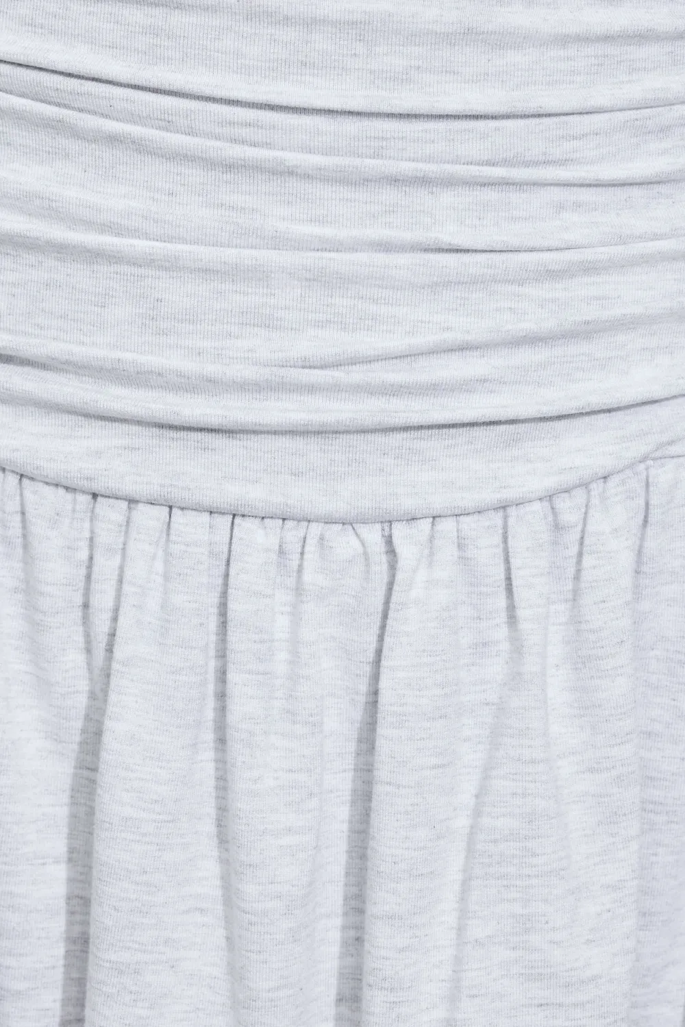 Flirty Hem Tube Romper Dress