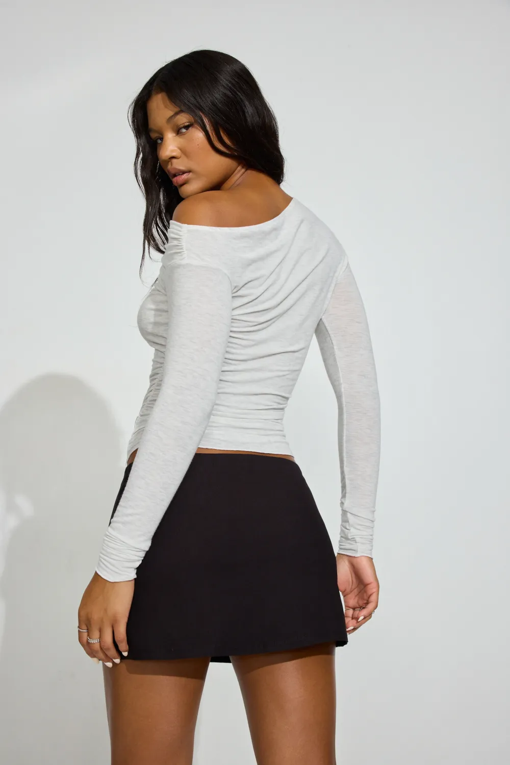 Paris Micro Skort With Slit