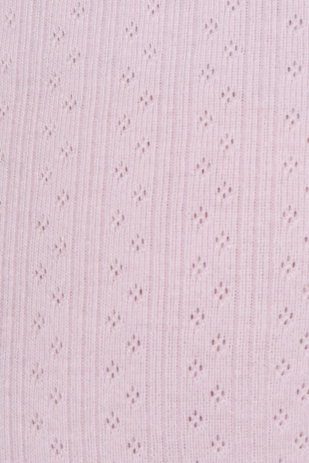 Tiny Pointelle Lettuce Edge Shorts