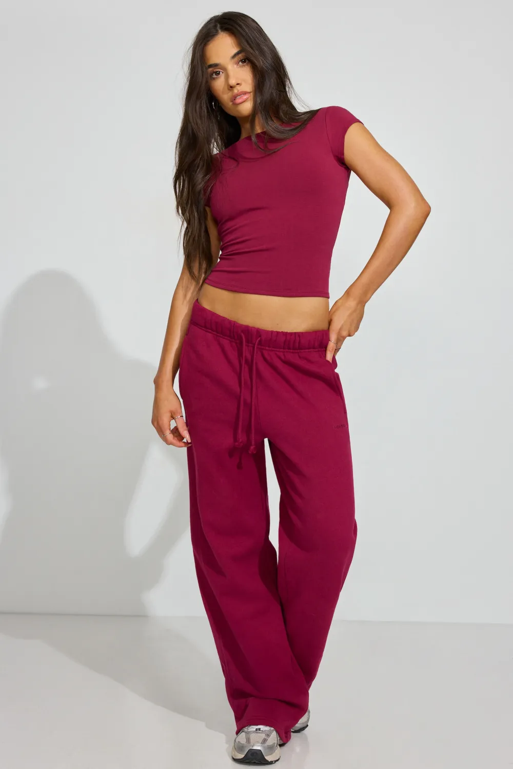 Crew Neck Open Back Short Sleeve Top