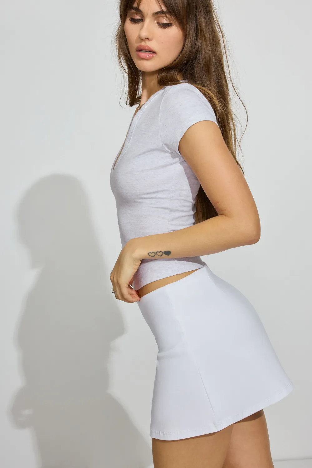 Paris A-Line Micro Skort