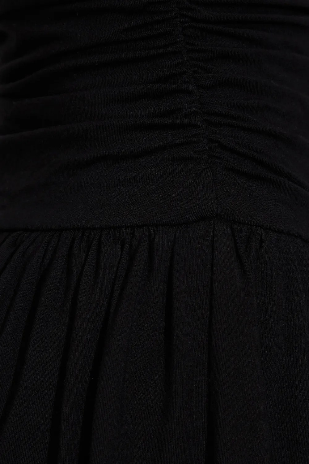 Flirty Hem Tube Romper Dress