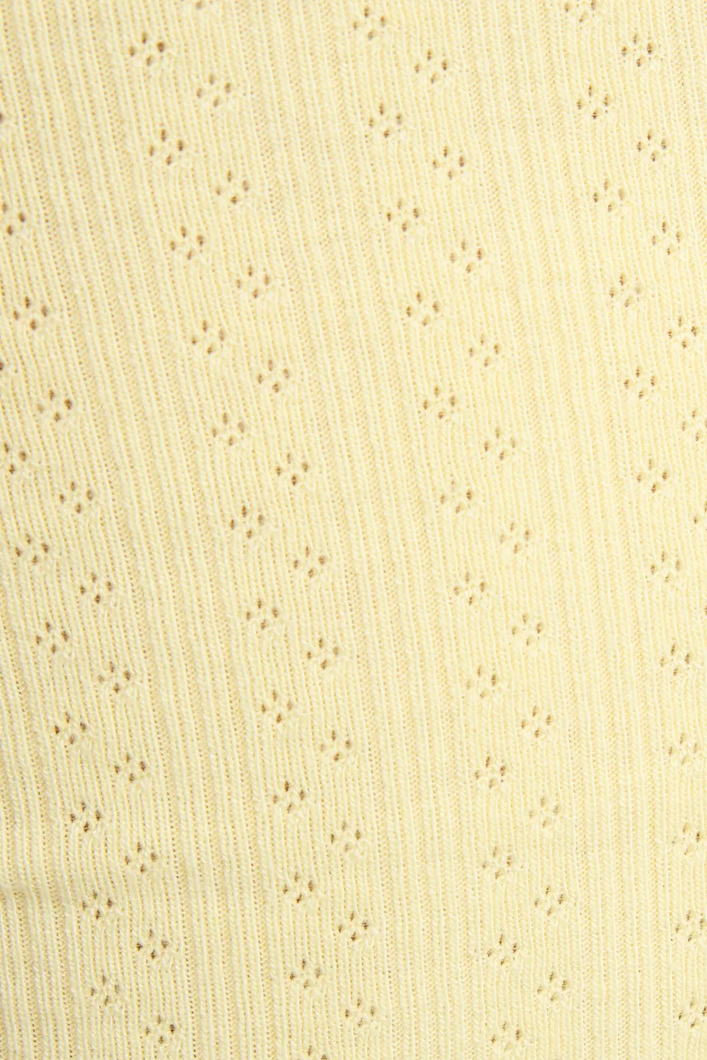 Tiny Pointelle Lettuce Edge Shorts