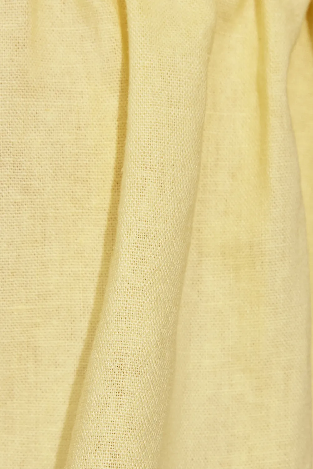 Linen Tie Back Halter Top