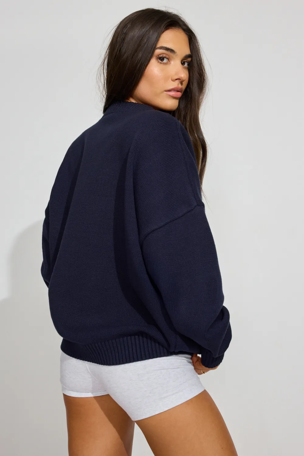 V-Neck Oversized Sweater